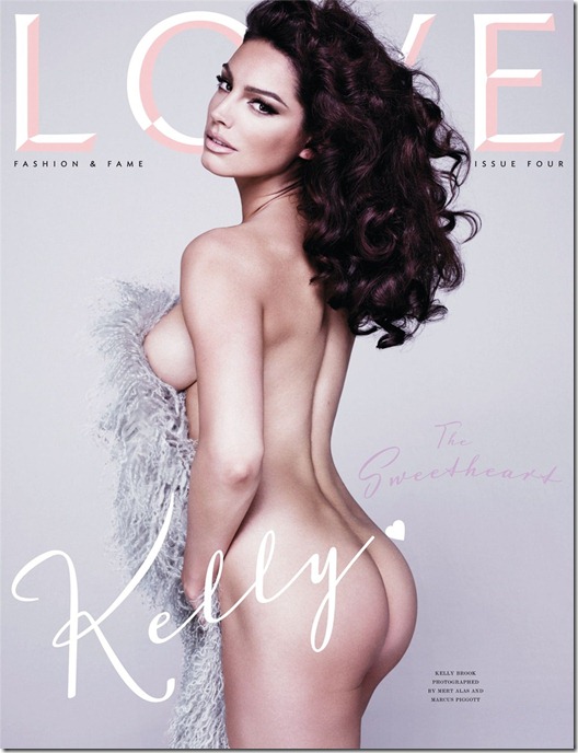 Kelly Brook Sweet Heart love magazine