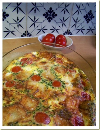 clafoutis tomates cerises