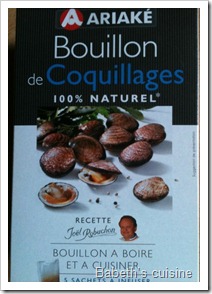 bouillon de coquillage