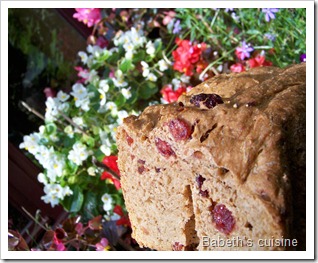 pain aux airelles pain aux airelles
