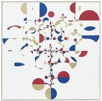 GABRIEL OROZCO, Kites Trees, 2005. Peinture polymère synthétique sur toile