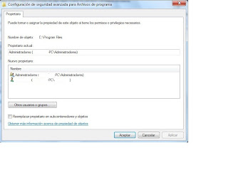Cambiar permisos Cambiar permisos en carpetas y archivos en Windows 7