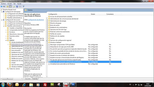 Ejecuta programas especificos en windows 7 Ejecuta programas especificos en windows 7