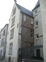 Medieval houses in Chinon