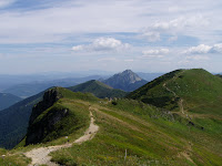 The trail in the Mala Fatras.