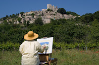 Painting in Provence.