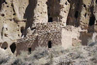 Talus House in Bandelier National Monument.