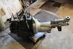 The renovated engine and the new gearbox.