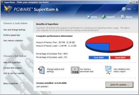 Windows Sofware | SuperRam 6.8.9.2010
