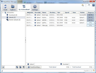 RapidTools | RapidShare Manager 2