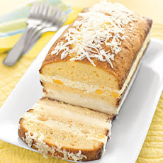 Piña Colada Ice Cream Cake
