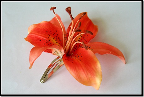 DIY Flower Clips by Currently Crafty