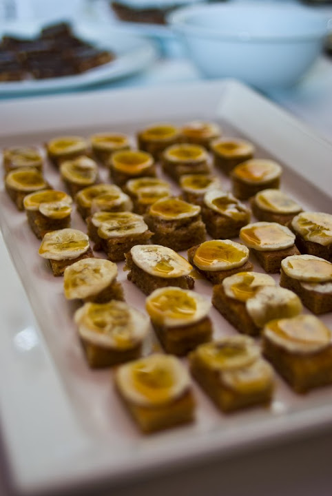 Caramelised Banana Cake