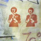 Koreans love stencils.