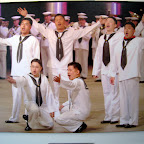 South Koreans love to sing when they're in the navy.