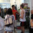Bobby was giving me strategy tips, "See John what you do is dangada dangada dang."