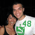Me with the Birthday girl...when she saw the preview on the camera she told me how big my head was.
