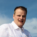 Fotoshoot voor wallet Zonneschijn en Blauwe zee d.d. 13-4-2008