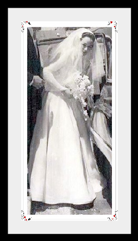 My mum on her wedding day - click to enlarge