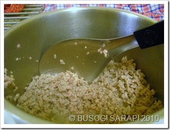 Mince for tortang talong© BUSOG! SARAP! 2010 Mince for tortang talong© BUSOG! SARAP! 2010