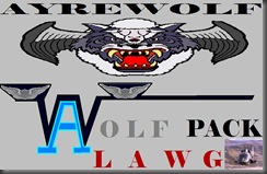 A WOLF PACK LAWG HEADER