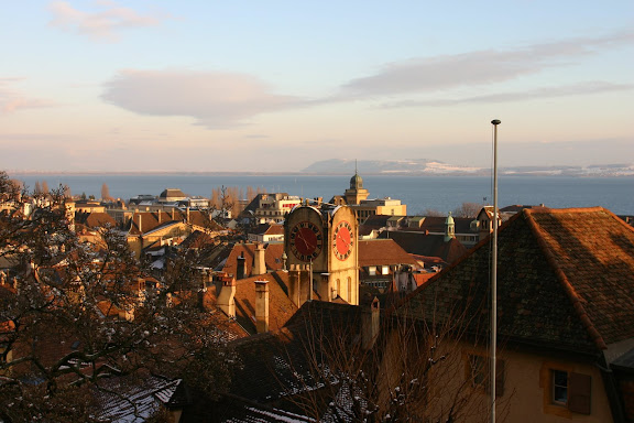 Neuchâtel en hiver