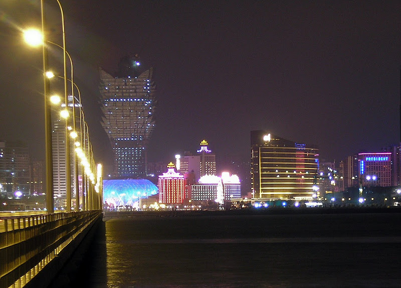 Macau, vista dede a Taipa