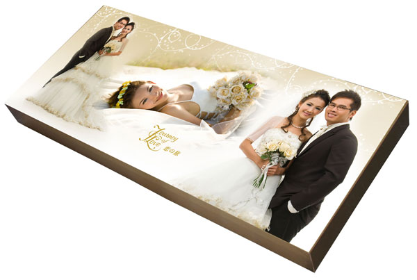 Wooden Frame Eminence Wedding Package (Frame + Car Magnetic Photos)