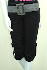 Knee Length Pants (Black)