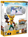 PSP 3000 Limited Edition Ratchet and Clank Entertainment Pack - Silver