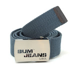 B.U.M. Equipment Canvas Belt  - BEB037 (Blue)
