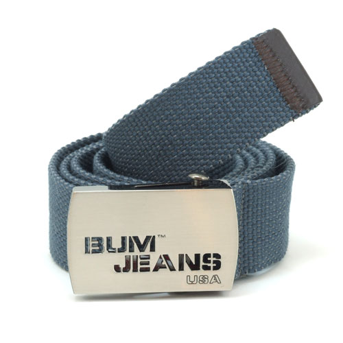 B.U.M. Equipment Canvas Belt - BEB037 (Blue)