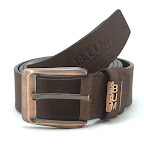 B.U.M. Equipment Men's Casual Leather Belt - BEB030 (Brown)
