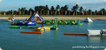 The playground above the water!