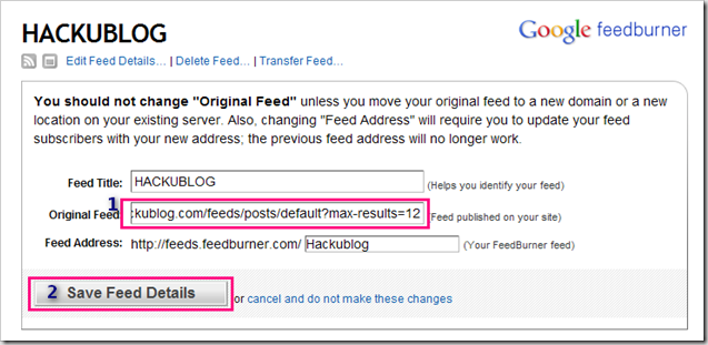 ทำ blog แต่งบล็อก สร้างบล็อก feed กับ Feedburner