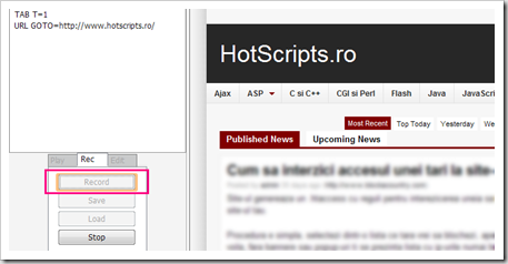 Submit ด้วย iMacros Auto Submit