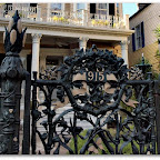 Historic Wrought Iron Fench in French Quarter