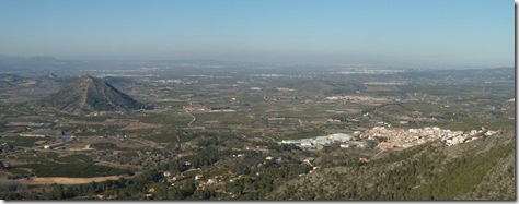 Vista desde la Penya Blanca - Valencia Vista desde la Penya Blanca - Valencia
