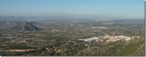 Vista desde la Penya Blanca - Valencia