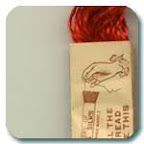 image of hand embroidery thread