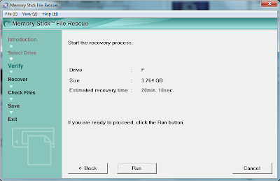 Memory Stick File Rescue