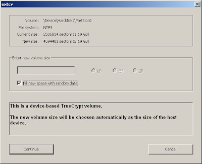 How to Expand TrueCrypt Volume Without Reformatting How to Expand TrueCrypt Volume Without Reformatting