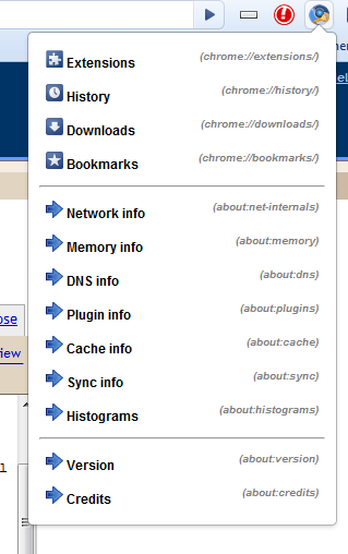 Chrome Pages