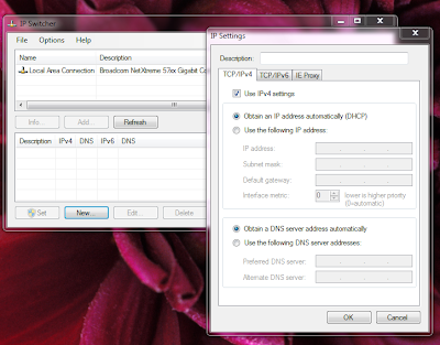 Switch IP Address Easily With IP Switcher