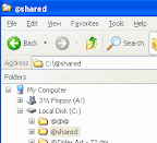 How to map shared network folder using VB.NET