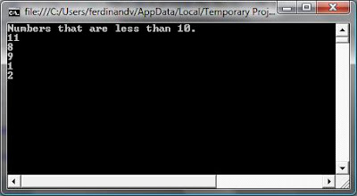 LINQ SkipWhile Method Result LINQ SkipWhile Method Result