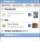 Integrate Facebook Chat with Pidgin
