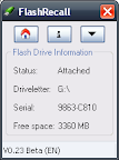 Plugged In USB Flash Drive Reminder
