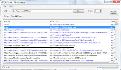 Check For Invalid Internal Links In Your Website With Site Verify