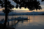 Ferry leaving the jetty for Penang Island Ferry leaving the jetty for Penang Island